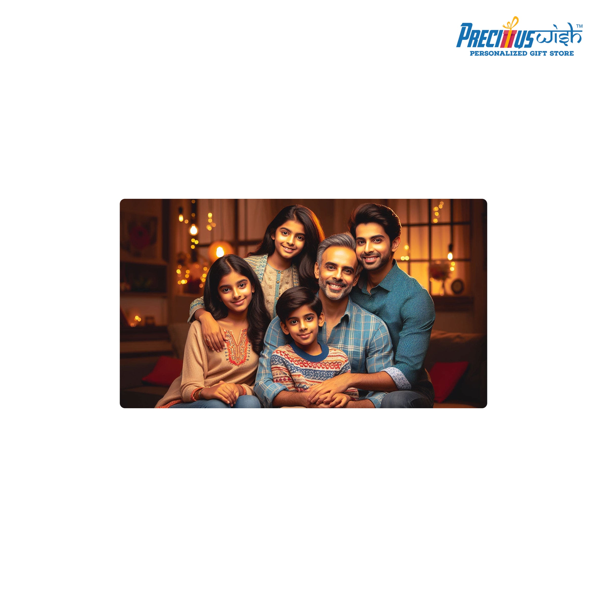 Rectangle Shape Aluminium Fridge Magnet