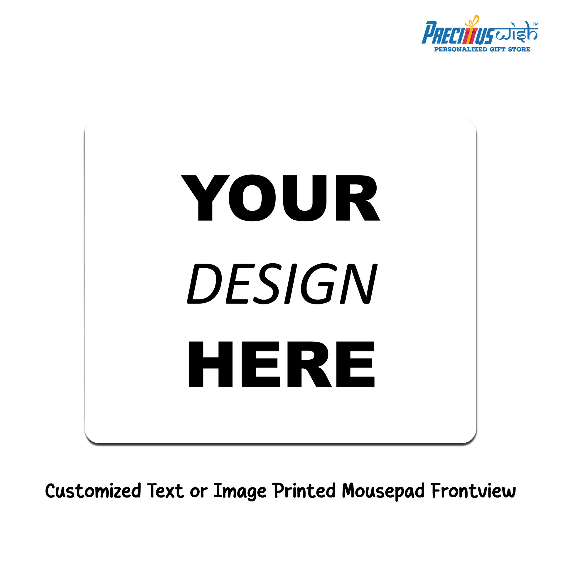 Customized Text Image Printed Mouse Pad