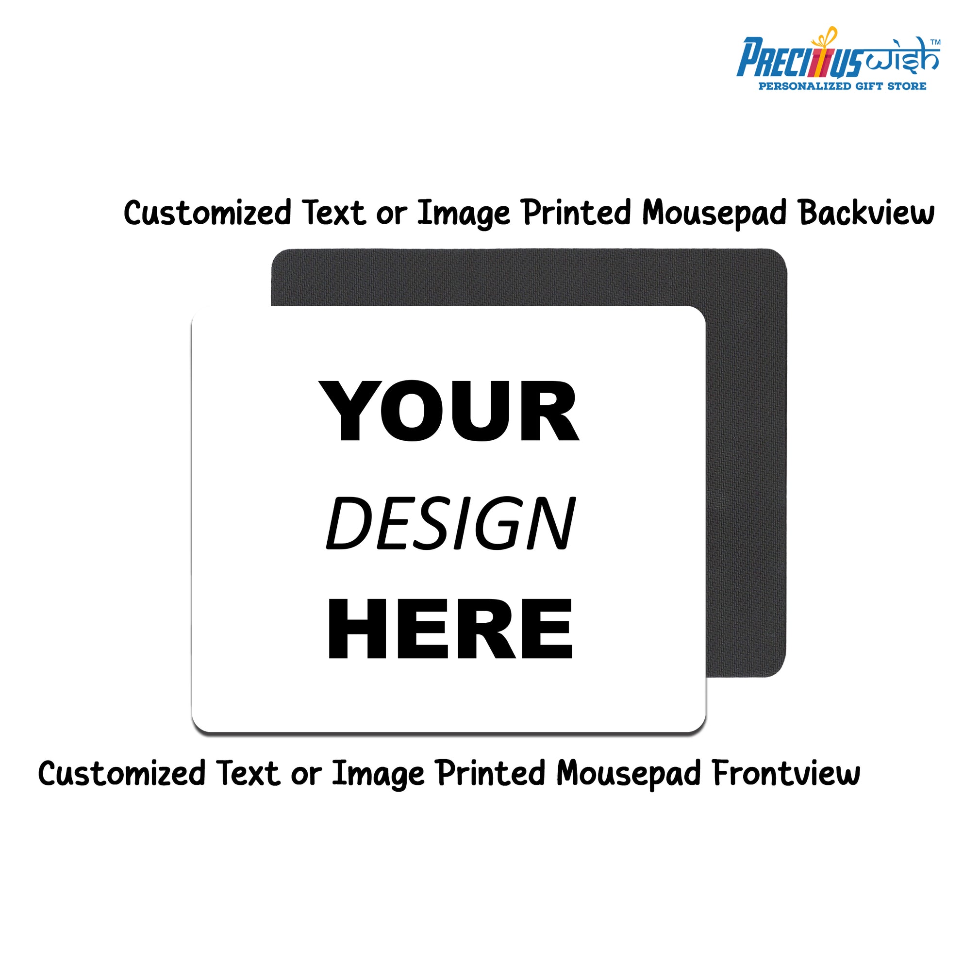 Customized Text Image Printed Mouse Pad