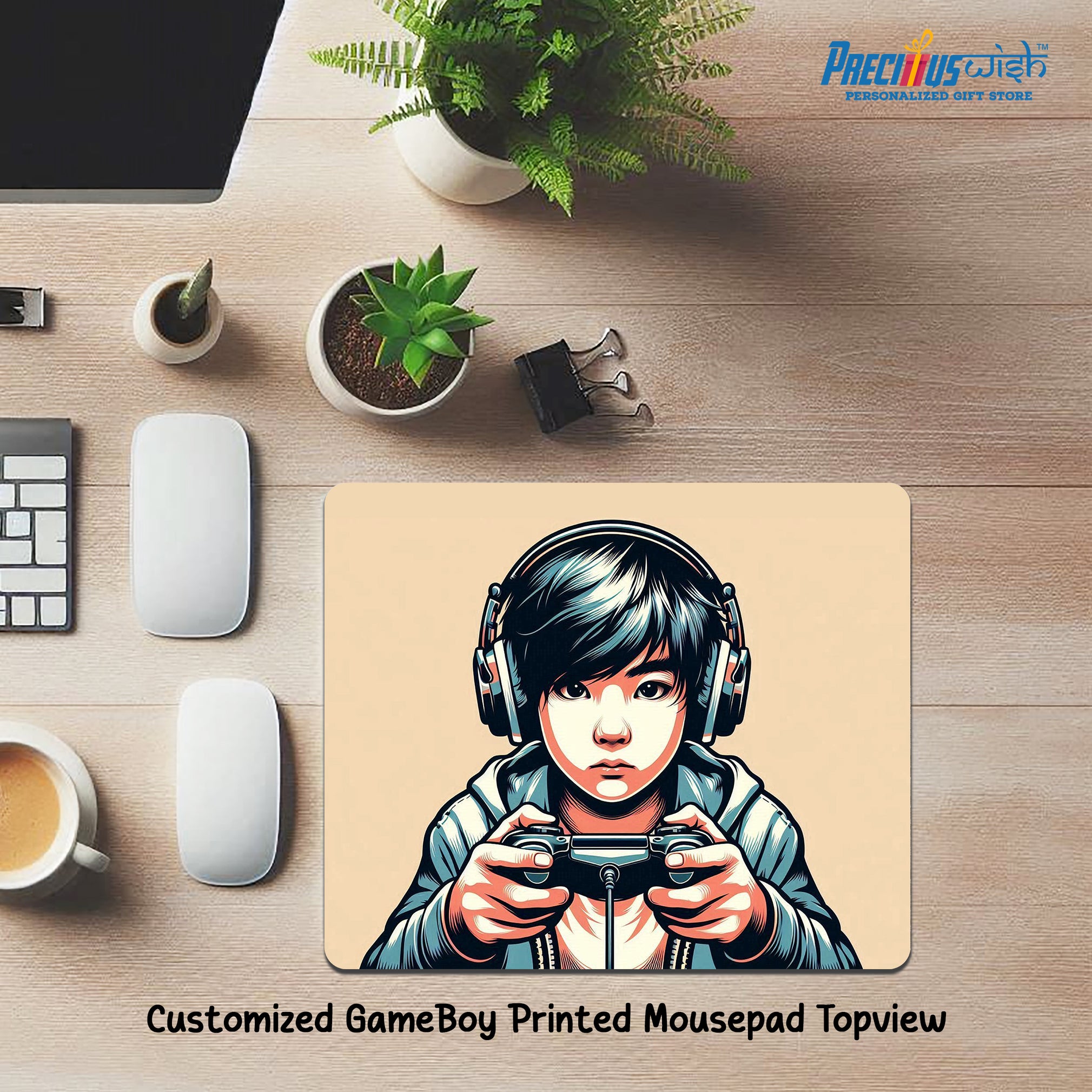 Customized GameBoy Printed Mouse Pad