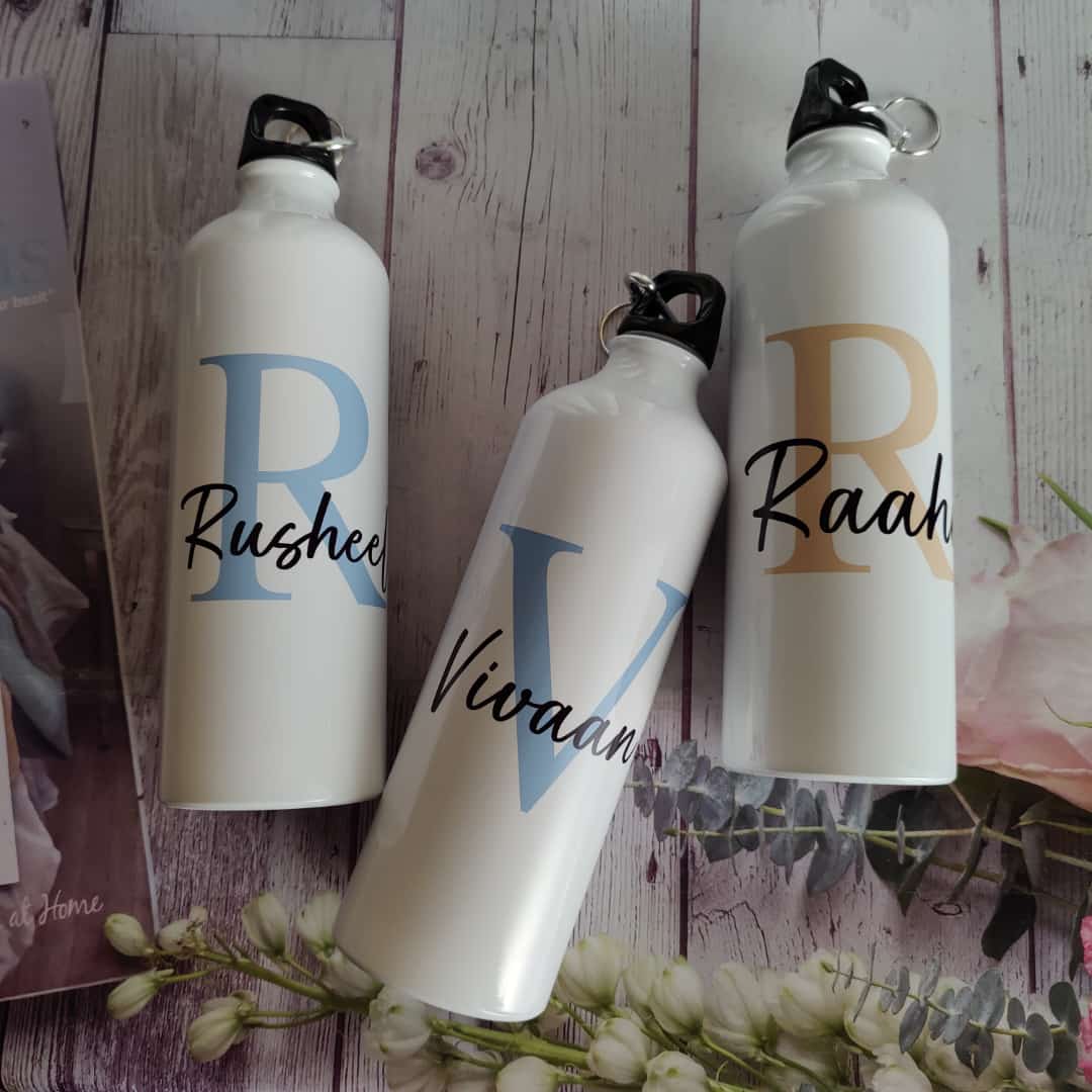 Personalized Water Bottle With Photo or Text