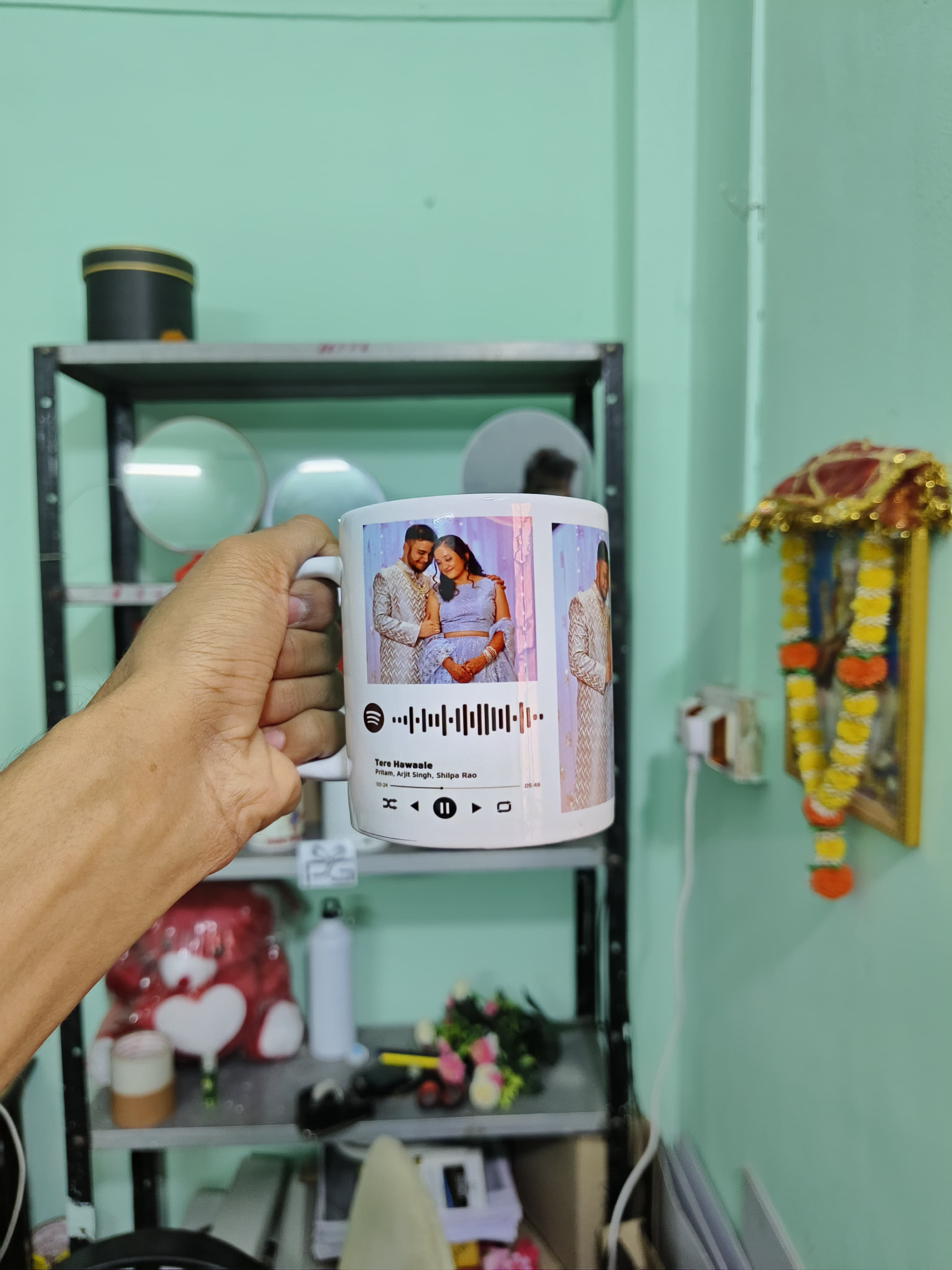 Spotify Ceramic Mug with Photo