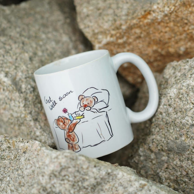 Birthday White Ceramic  Mug With Photo